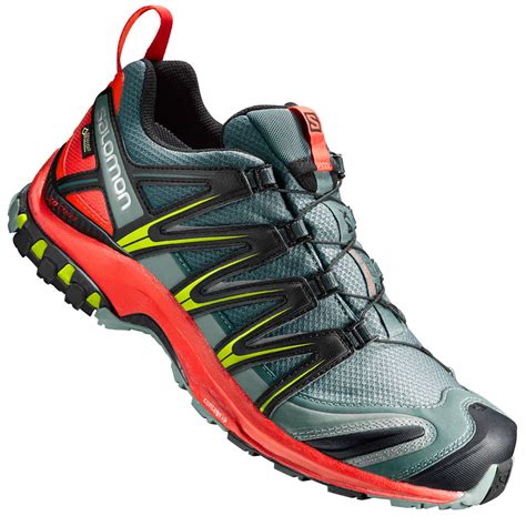 Salomon Xa Pro D Gtx Herren Laufschuhe North Atlantic Fiery Fun