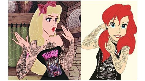 Naughty Disney Princess Tattoos