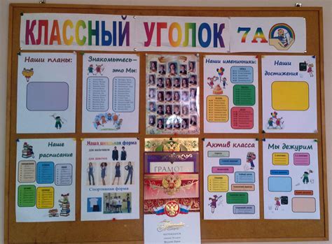 Как оформить классный уголок - фото и картинки abrakadabra.fun