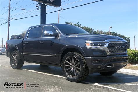 Dodge Ram 1500 With 24in Vossen HF6 1 Wheels And Nitto Terra Grappler