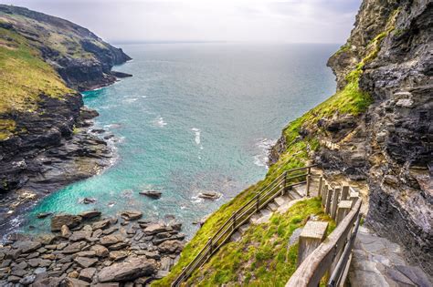 Il Castello Di Tintagel In Cornovaglia Visita Al Luogo Di Nascita Di