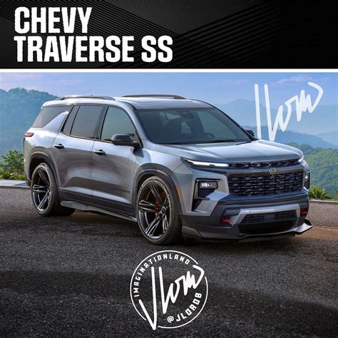 Faked 2024 Chevy Traverse SS Looks Like the Perfect Durango SRT Hellcat ...