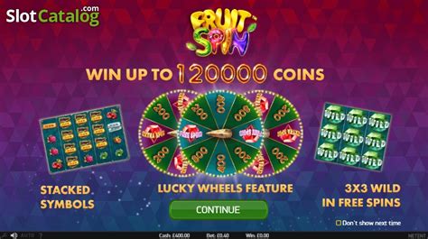 Fruit Spin Slot - Free Demo & Game Review | Jan 2025