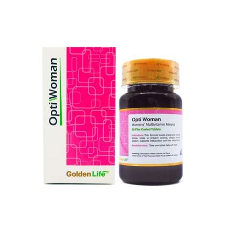 قرص اپتی وومن گلدن لایف 30 عددی Golden Life Opti Woman 30 Tabs سرسون