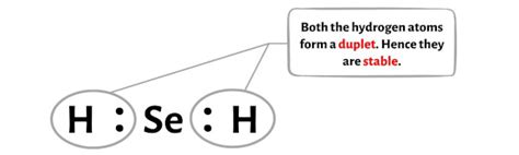 Electron Dot Structure For H2se