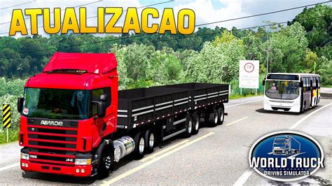 Atualização do World Truck Driving Simulator NOVA SERRA PERIGOSA