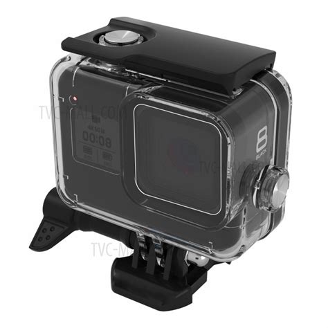 60m Underwater Waterproof Case for GoPro Hero 8 Black Action Camera ...