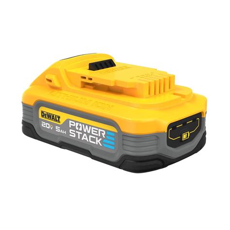 DEWALT 20VMAX Power Stack 5AH Battery 2 Pack Lithium Ion 2 Batteries