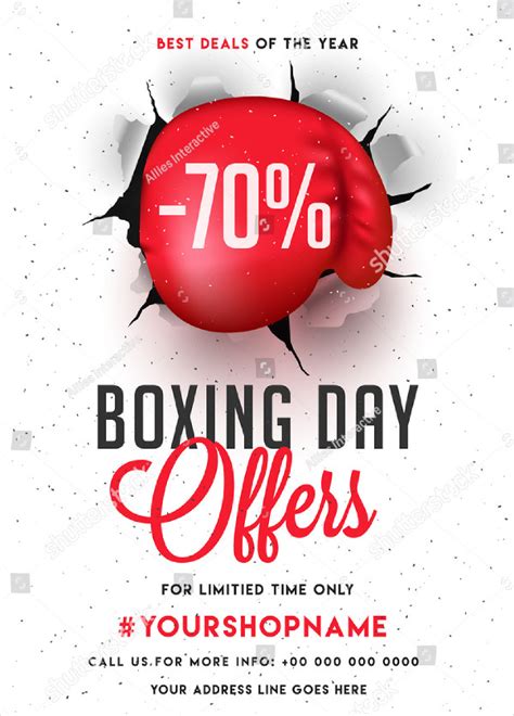 Boxing Day Flyer Templates - 23+ PSD, AI, EPS Format Download