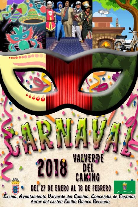 Emilio Blanco Autor Del Cartel Del Carnaval De Valverde Del Camino