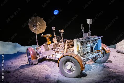 Houston USA 4th Feb 2023: Lunar Roving Vehicle (LRV) in Space Center ...