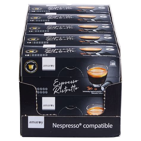 Amaroy Kapseln Espresso Ristretto Kapseln Aldi S D