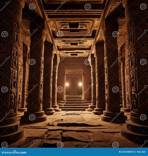 Egyptian Labyrinth An Ancient Building Or Structure From Egypt Royalty