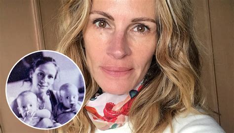 Filhos gêmeos de Julia Roberts surgem em foto rara ao completar 19 anos