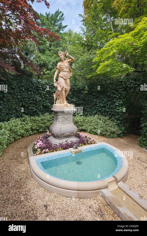 Part Of The Classical Gardens And Fountains At Marjorie Merriweather