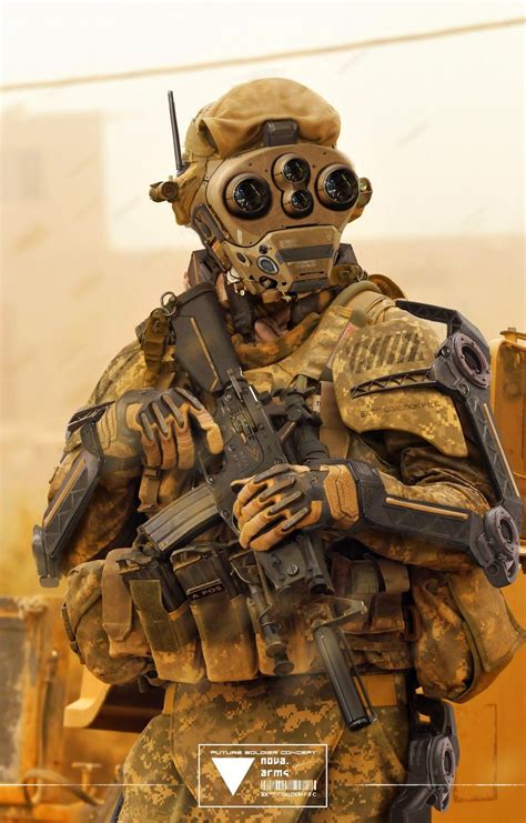 Future Soldier Concept By Georg Löschner Future Soldier Soldier Sci