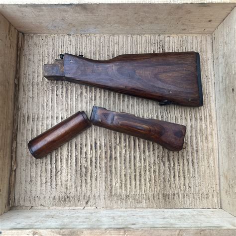 Russian Wood Akm Stock Set Excellent Moka S Raifus