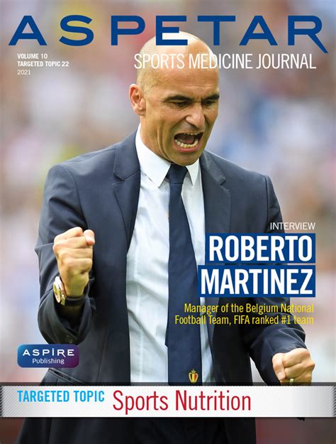 Aspetar Sports Medicine Journal Volume 10 Targeted Topic Sports