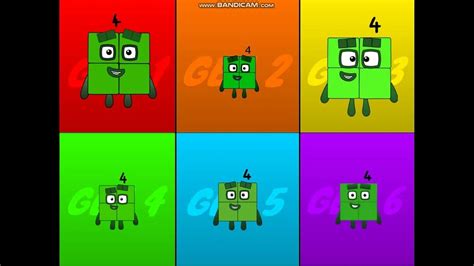 Numberblocks Sprite Comparison Numberblocks Youtube