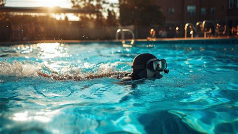 Les Bienfaits De La Plong E Sousmarine Dans Une Piscine Municipale