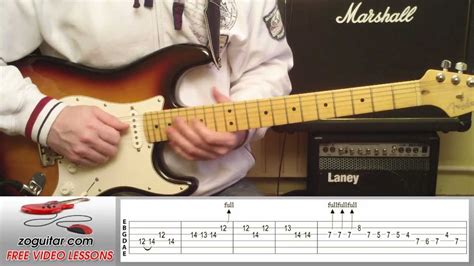 How To Play Smooth By Santana On Guitar Intro Solo Tab Youtube