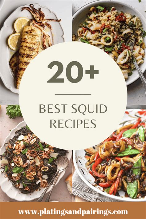 20+ Squid Recipes to Cook Up! (Calamari Recipes) - Platings + Pairings