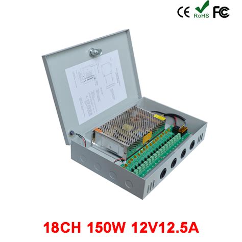 pcs   vaw ch cctv power box