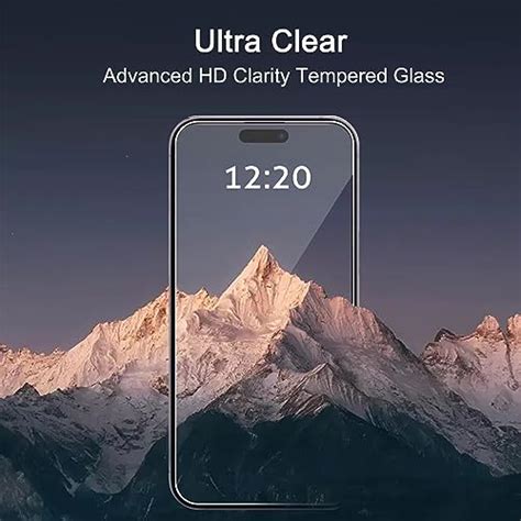 Best Ailun Glass Screen Protector For IPhone 15 Plus 3 Pack Tempered