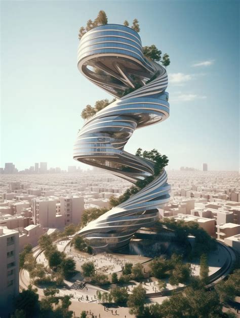 Endless Vertical Cities By Hassan Ragabfuturistic