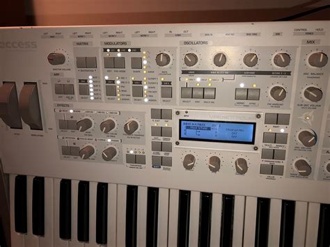 Matrixsynth Access Virus Ti Polar Mk Key Super Synth