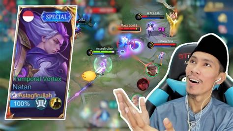 Review Skin Special Natan Temporal Vortex Langsung Auto Mvp Gameplay