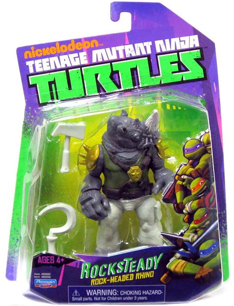 Teenage Mutant Ninja Turtles Nickelodeon Rocksteady 4 Action Figure