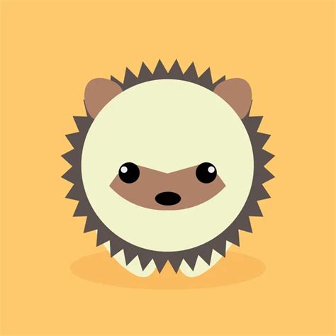 Cute porcupine cartoon — Stock Vector © tigatelu #23941217