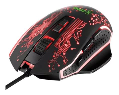 Mouse Gamer Led Rgb Usb Dpi Es Xzone Gmf R Em S O