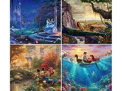 Thomas Kinkade Disney Puzzles