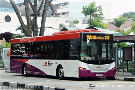 Bus 238 SBS Transit Scania K230UB SBS8088X Bus Interchange