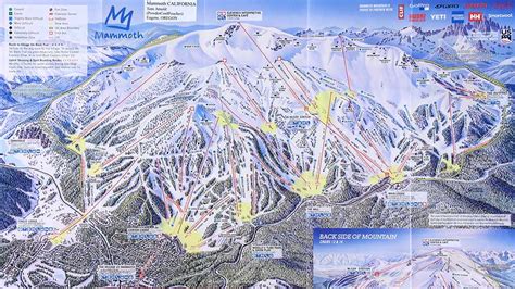 Mammoth Ski Area Trail Map