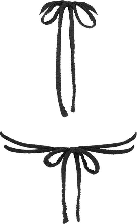 Ten Cate Triangel Bikini Top Black Snake Maat Zwart Bol