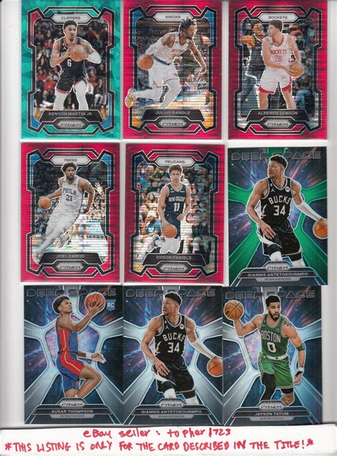 2023 24 Panini Prizm Parallel Red Seismic 299 DYSON DANIELS 220