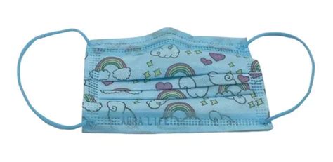 Mascara Infantil Descart Vel Aura Life V Rias Estampas C Mercadolivre