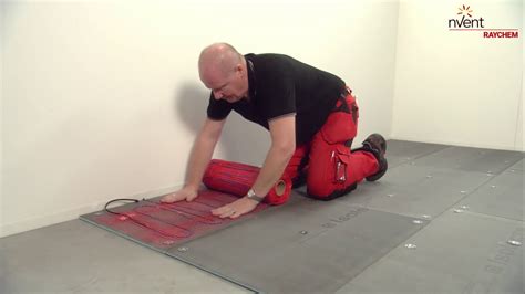 Raychem Quicknet Floor Heating Mat Installation Guide Czech Youtube