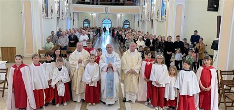 Vizită pastorală a PS Iosif Păuleț în parohia Răchiteni Catholica ro