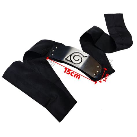 Bandana Naruto Aldeia Da Folha Metal Faixa Konoha No Shoptime