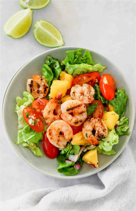 Quick And Easy Mango And Shrimp Salad Recipe Diethood