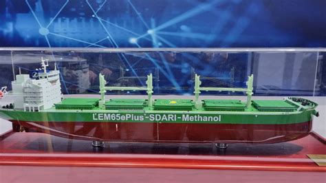 China Shipbuildings And Lemissolers First Methanol Fueled Ultramax