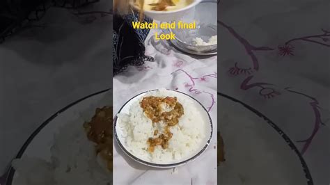 Delicious Daal Rice 🍚🍚🍚 Shorts Video Viral Rice Youtube