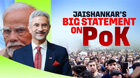 S Jaishankar Live Pok J K Mumbai Pm Modi India Terrorism