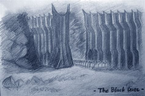 Mordor: the Black Gate by Norloth on DeviantArt