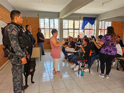 Realizan Operativo Mochila En Secundaria De La Colonia Villasol En