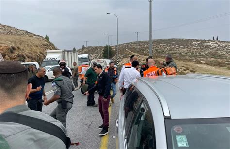 Israel Embestida Por Un Auto En Un Presunto Atentado Islamista En